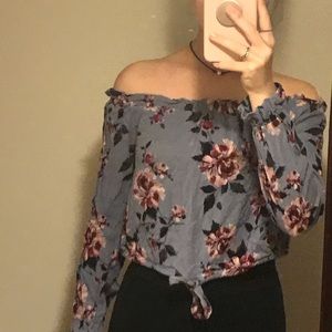 off the shoulder top